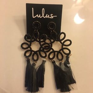 Black costume jewelry